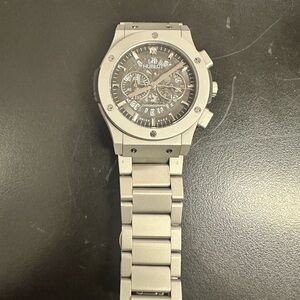 Hublot Gray Chronograph Watch